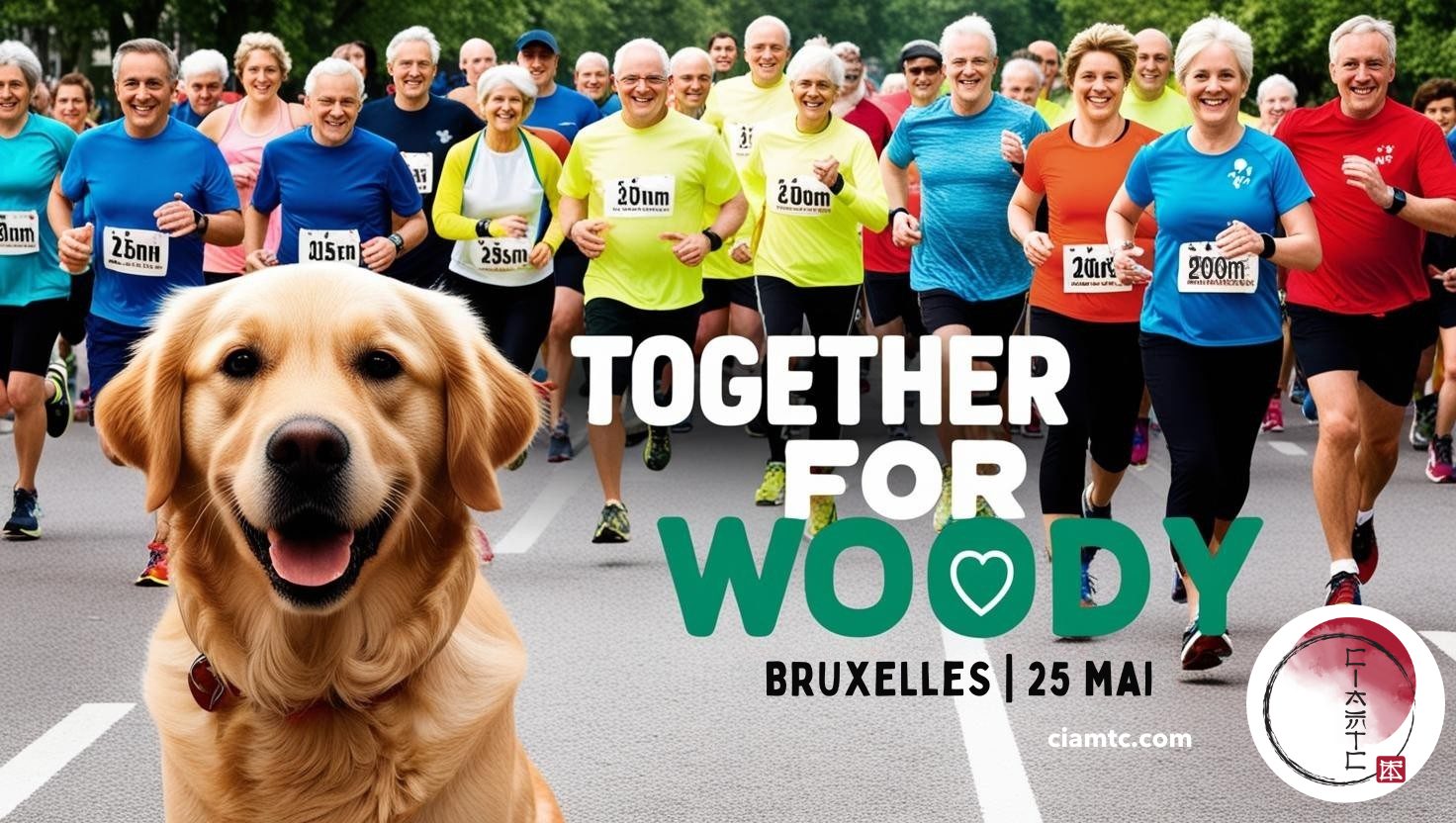 Ensemble pour Woody aux 20 km de Bruxelles ! 